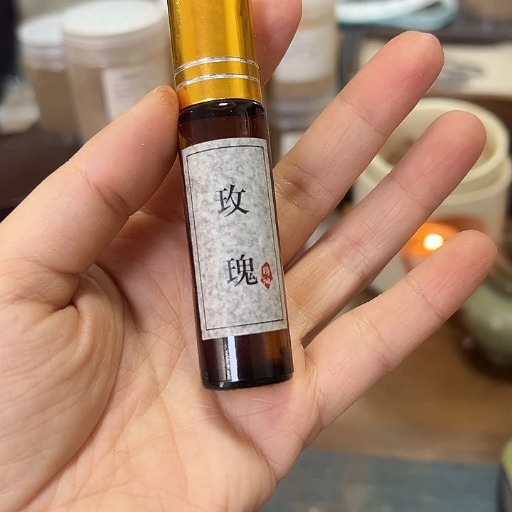 香粉丸子杜鹃20克➕玫瑰精油