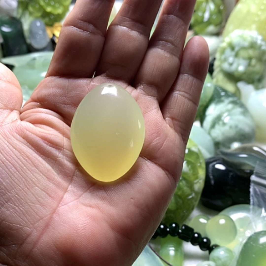 【闪购商品】合金蛇纹石玉颈饰