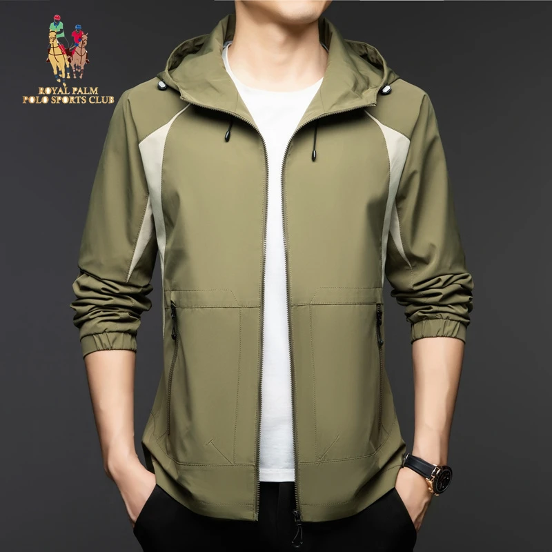 皇家保罗春季25款男士冲锋衣防水夹克男装3008