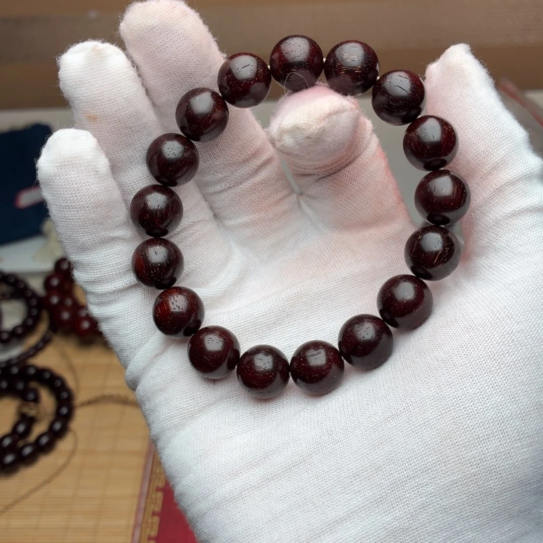 小叶紫檀手串/手链1.2金星