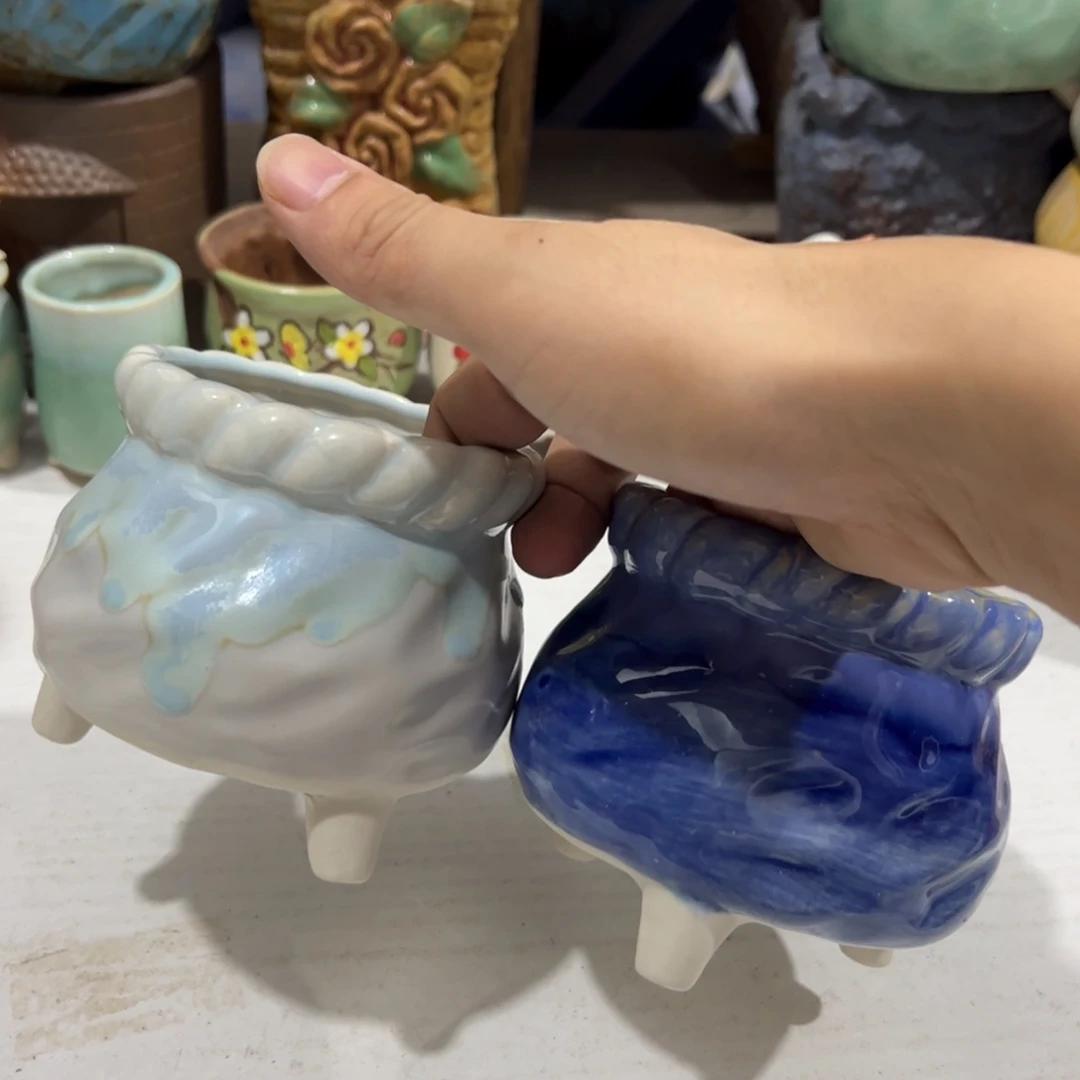 陶瓷多肉小花盆@@