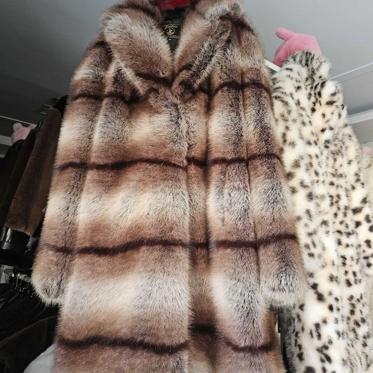 女款直播间改价链接好看时尚百搭款毛毛外套