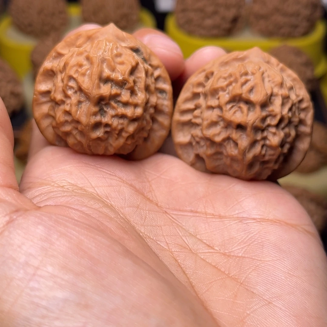 自***我把件文玩核桃瓷娃娃40左右打底（不退不换）