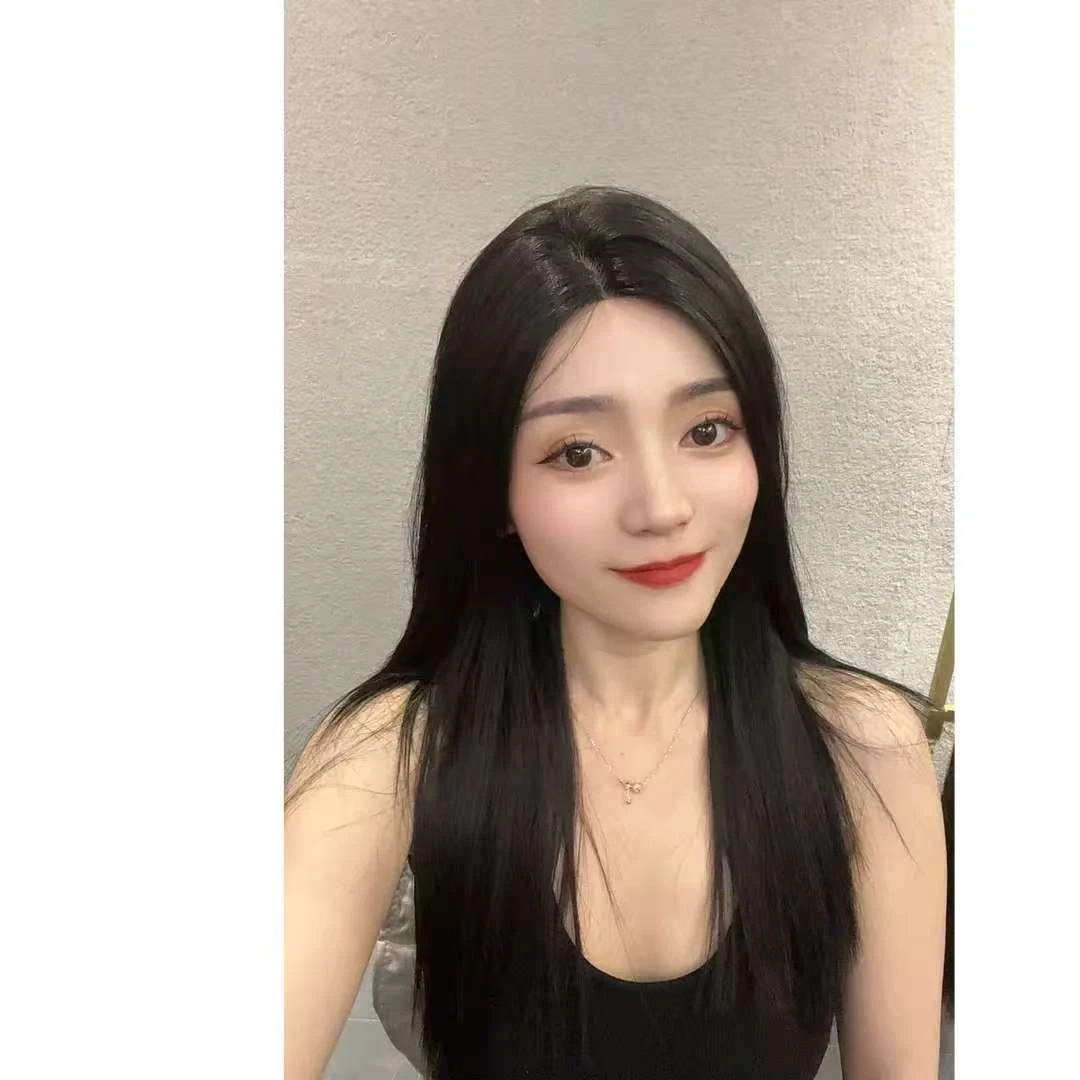 50cm生物膜皮肉感额头发际线超隐形无刘海全真人发丝头套气质百搭