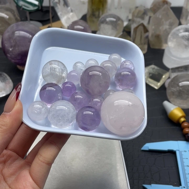 水晶6未镶嵌萌***铭天然水晶