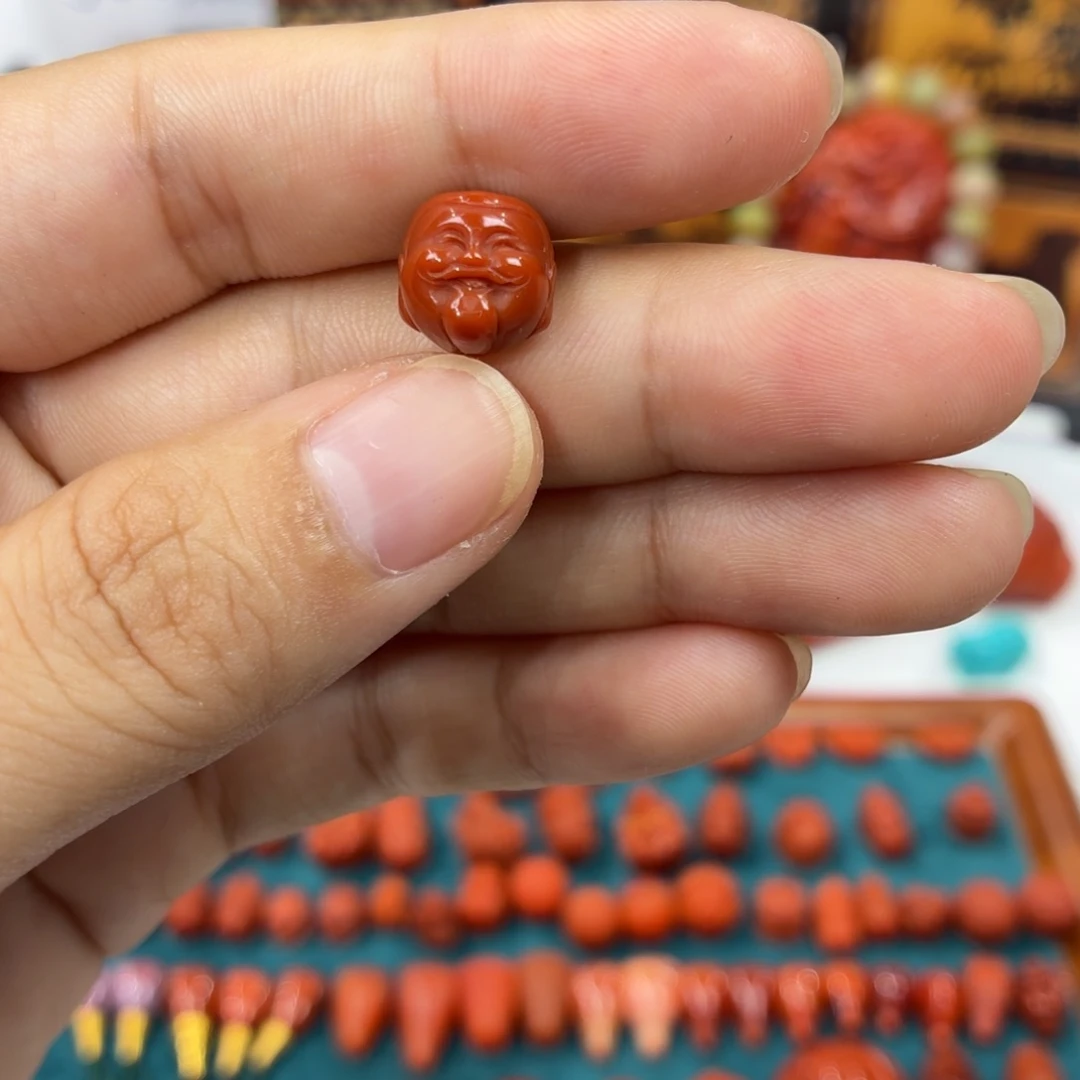 南红玛瑙合金颈饰10mm