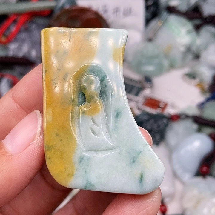 颈饰未镶嵌翡翠翡翠