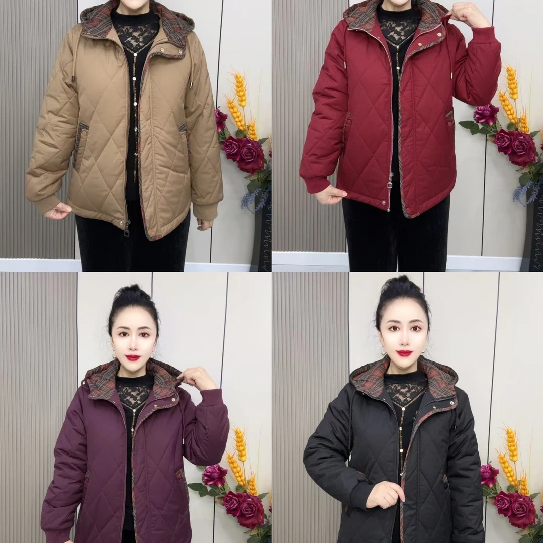 6180款中老年棉服外套