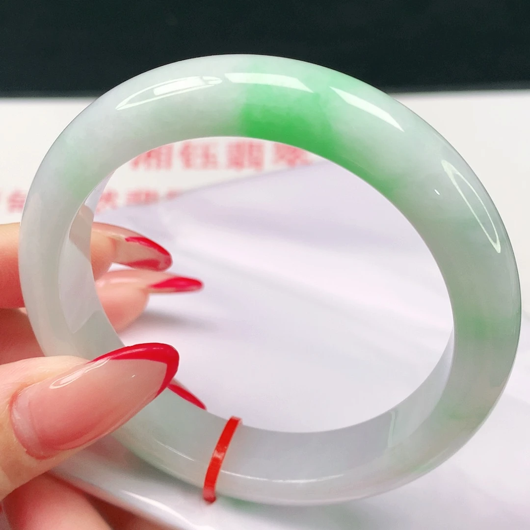 翡翠未镶嵌手镯天然翡翠1107