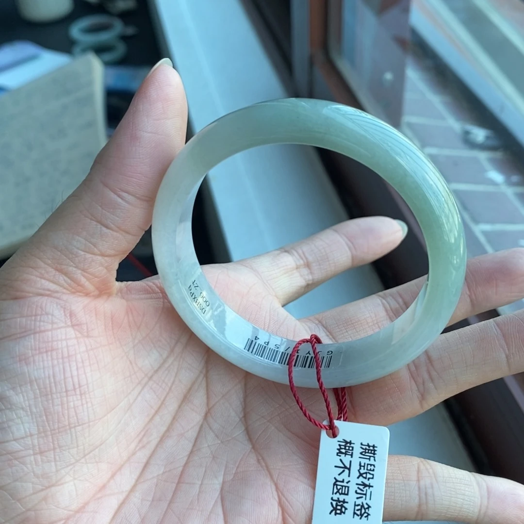 未镶嵌手镯翡翠55正圈