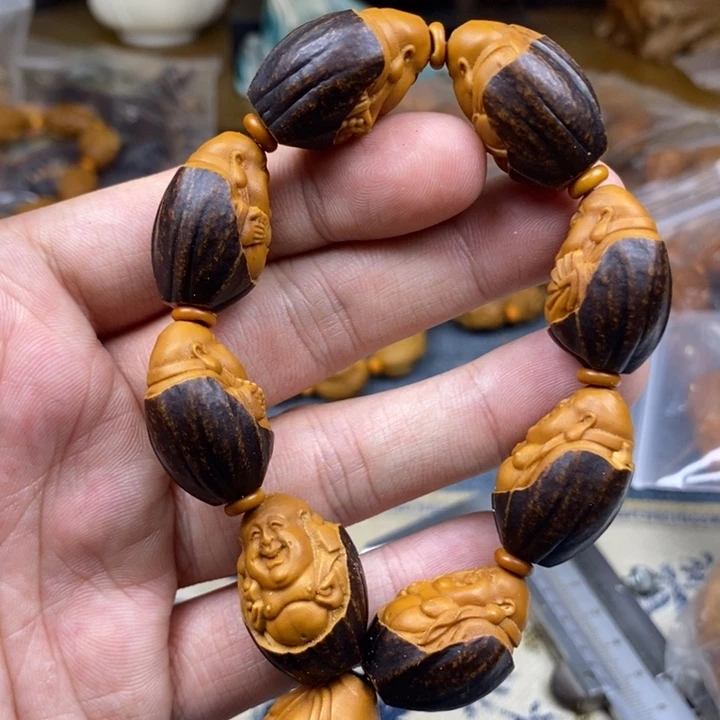 橄榄核手串/手链橄榄核雕工艺手串