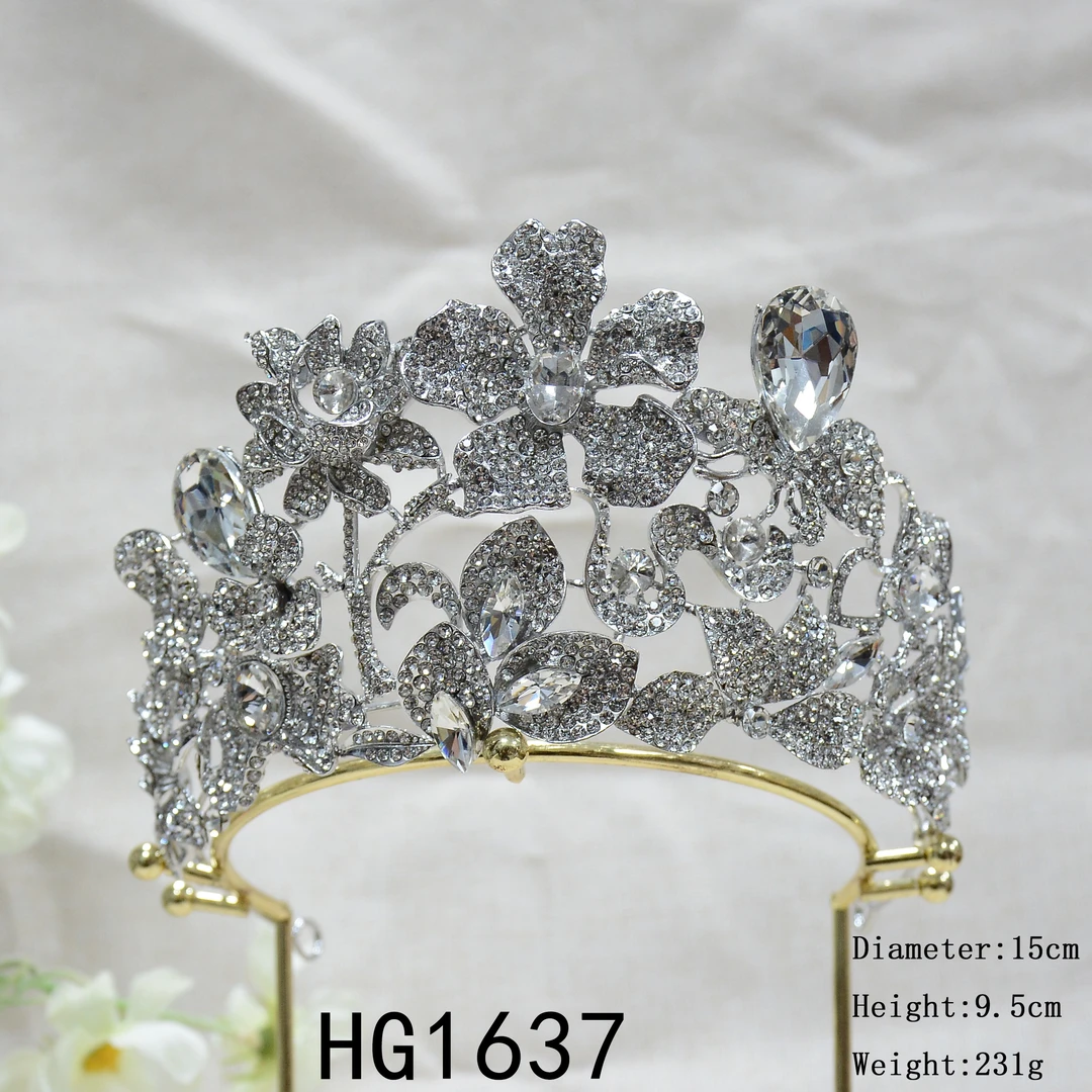 hg1637喜看新款高级新娘头饰皇冠