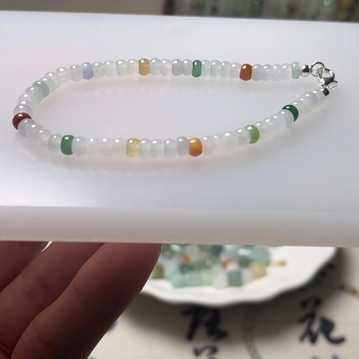 未镶嵌手链翡翠翡翠
