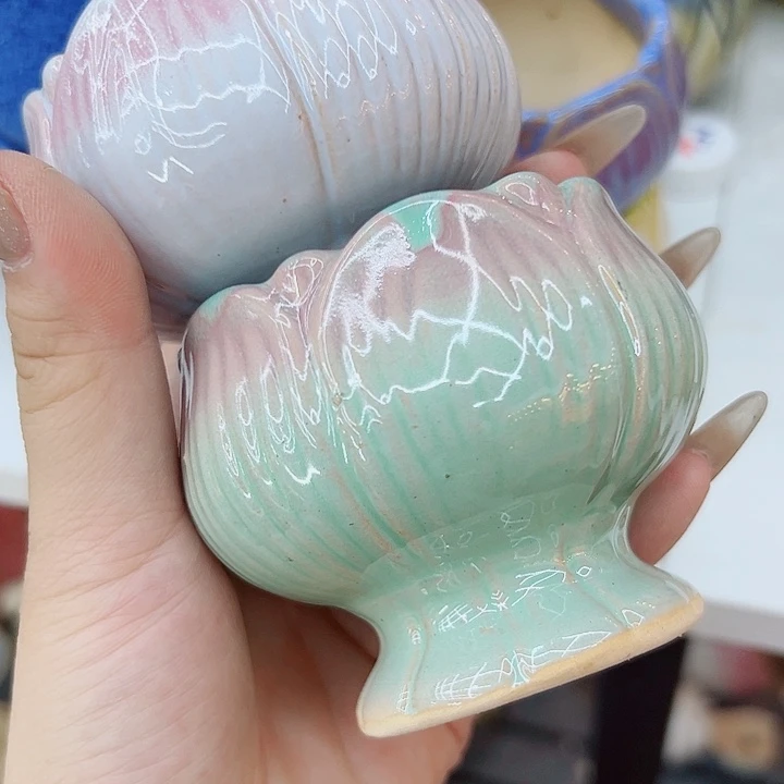 有孔，满10元发货多肉陶瓷花盆