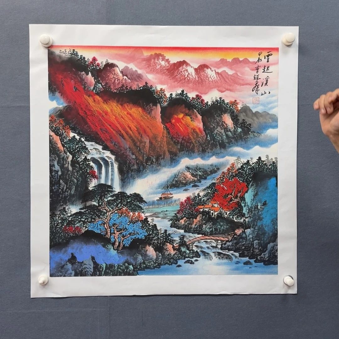 书法书法作品多次参加