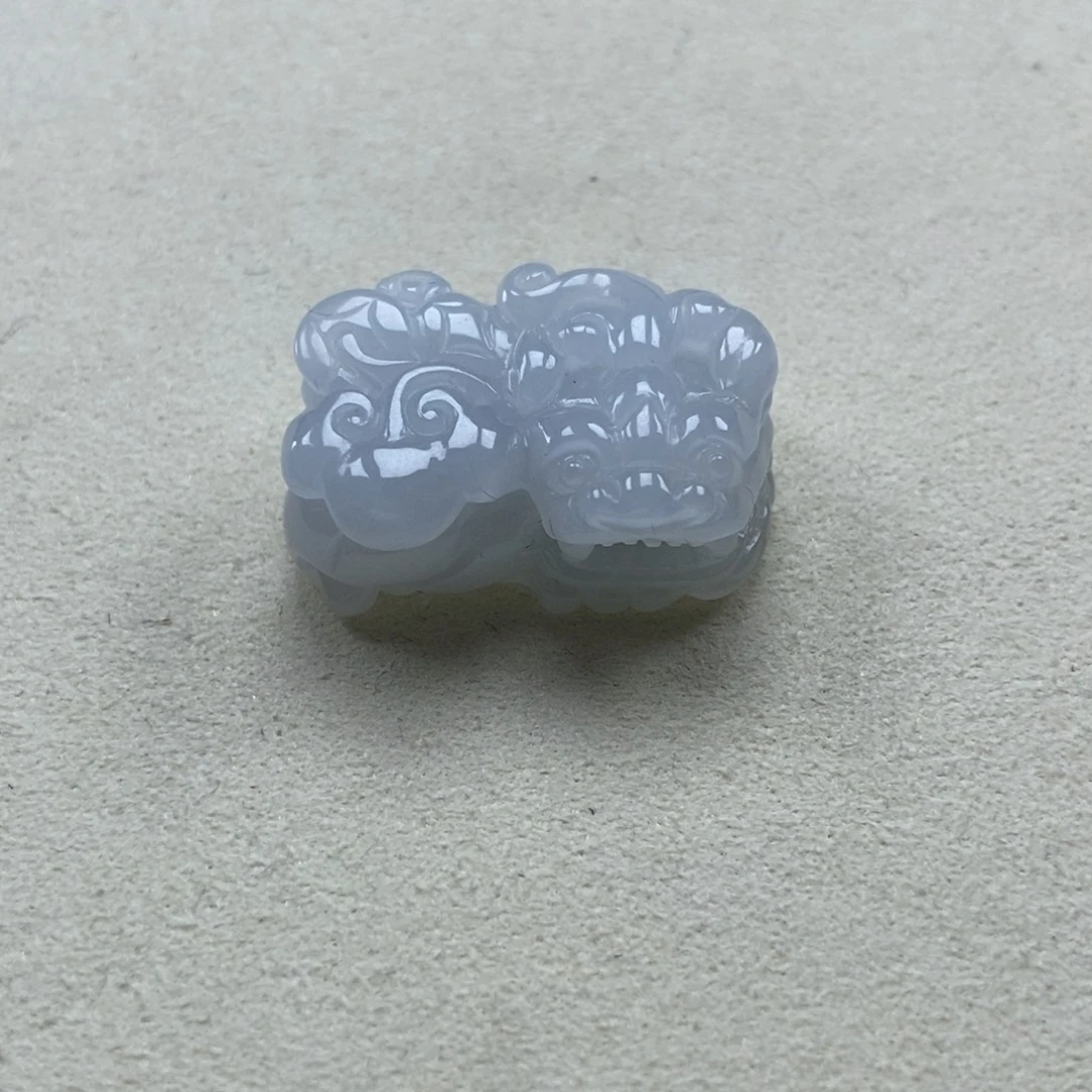 翡翠未镶嵌颈饰霸王貔貅手链