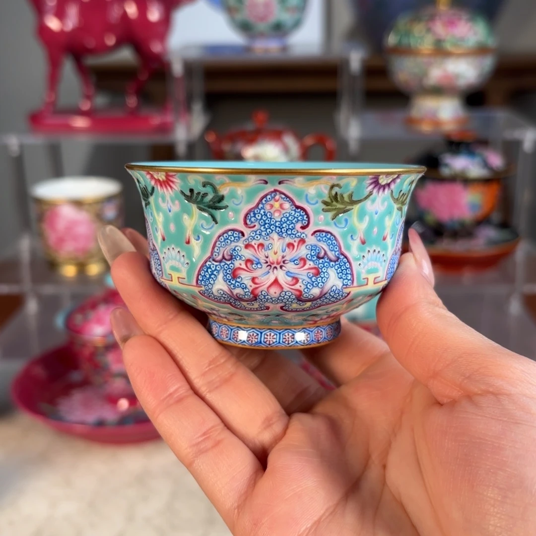 纯手工手绘 高端茶器
