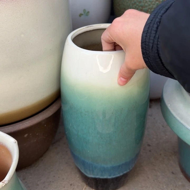 瑕疵花盆处理啦口11高31无孔