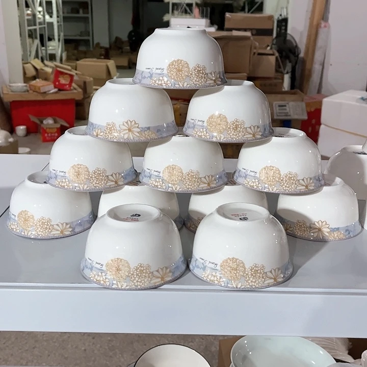 碗时光漫步金钟碗，12个，口径11.5厘米