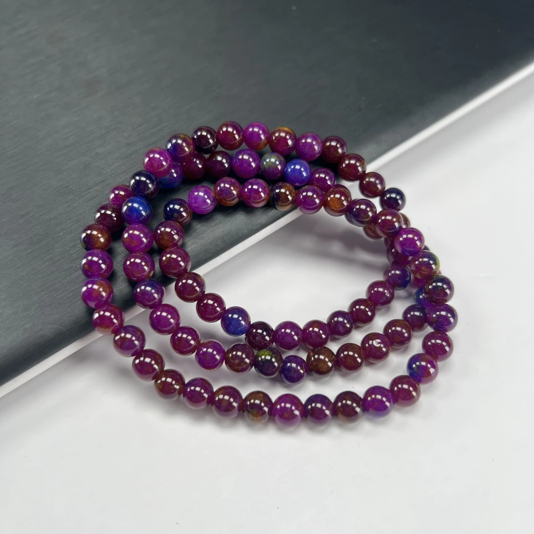 A615七彩药苏多圈6mm手链百搭