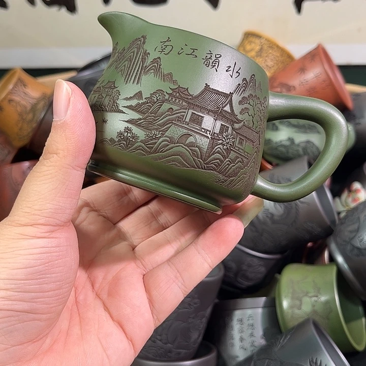 茶杯紫砂全手工紫砂主人杯
