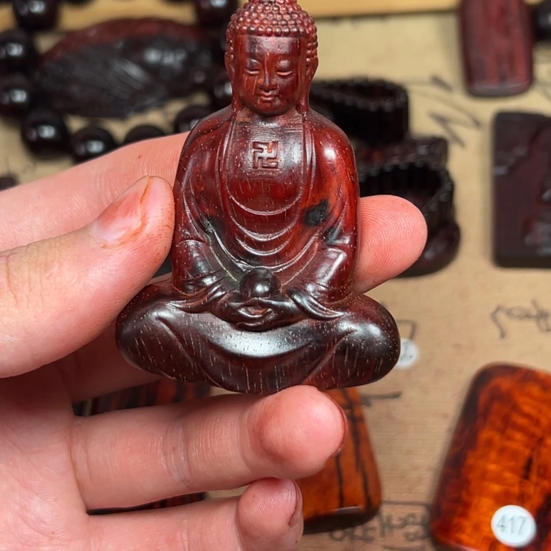 累***令把件小叶紫檀印度小叶紫檀