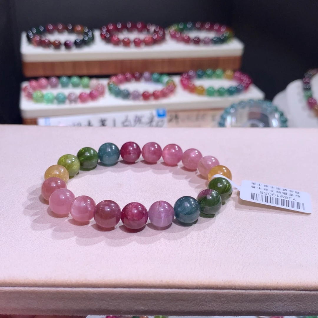 未镶嵌手链碧玺碧玺