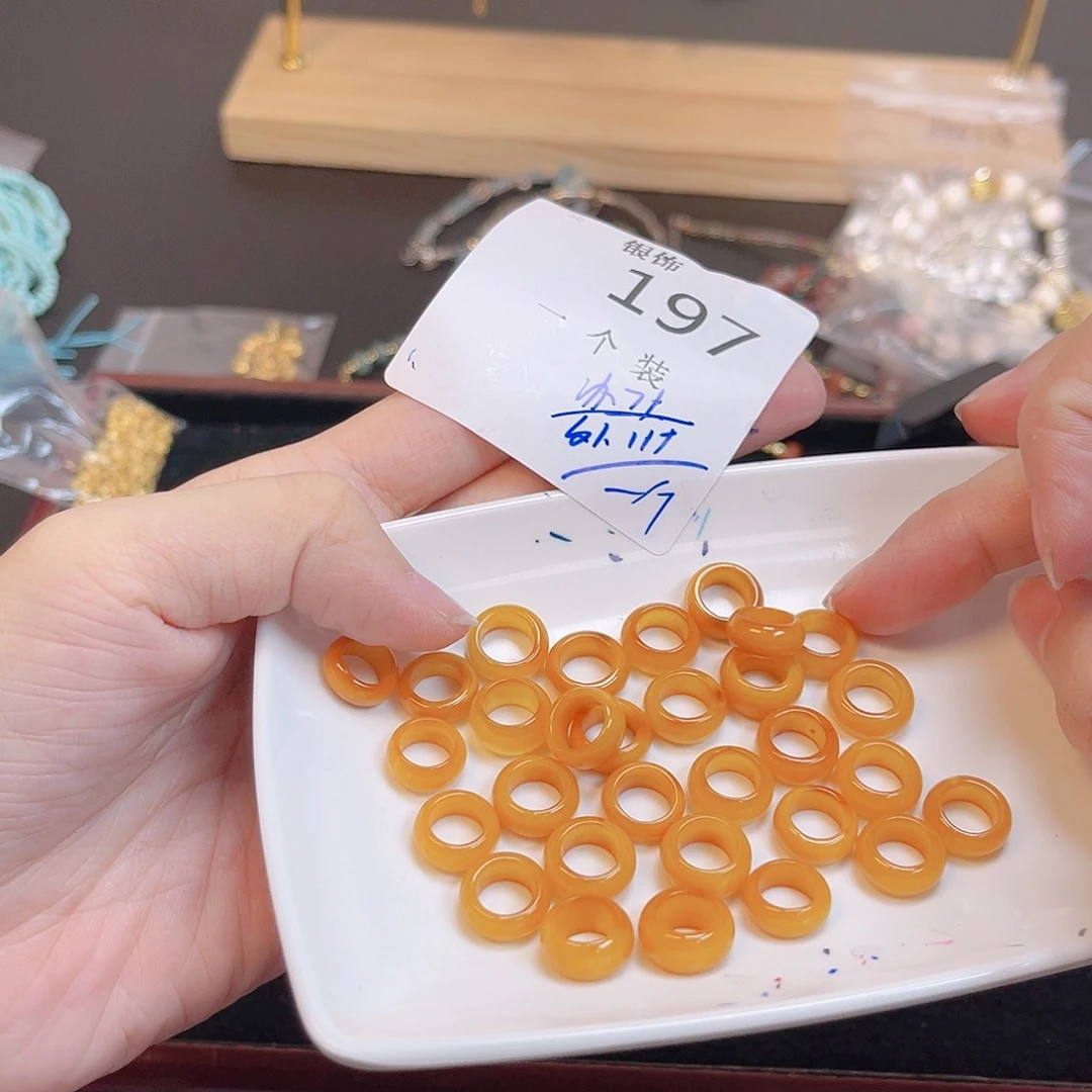 水晶珠宝半成品未镶嵌197。