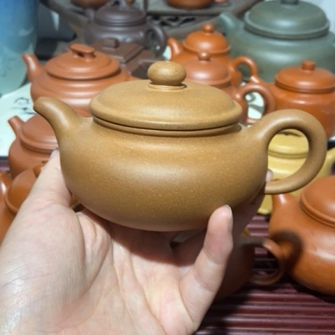 茶壶紫砂仿古段泥