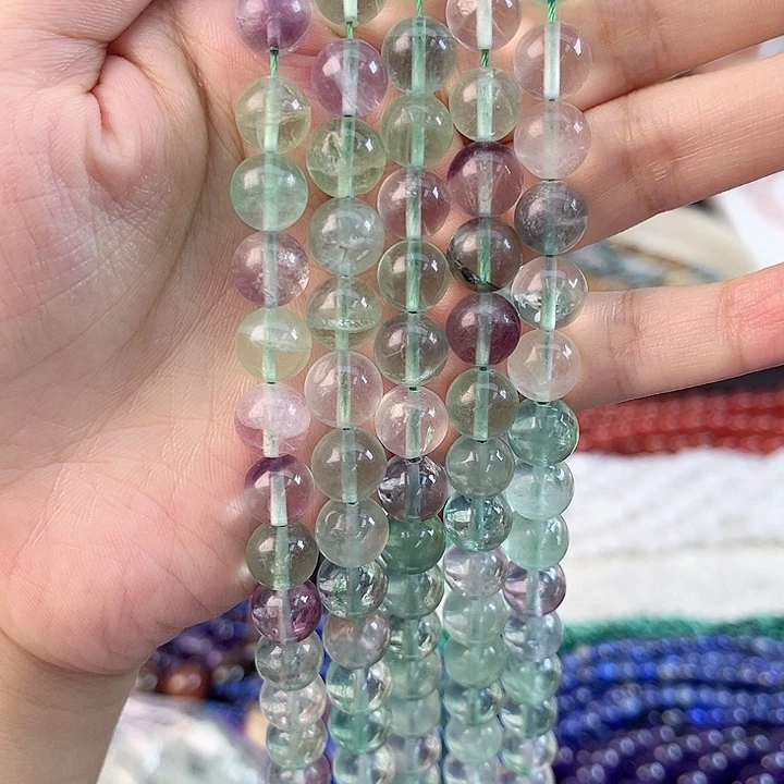玛瑙/玉髓手链合金绿萤石9