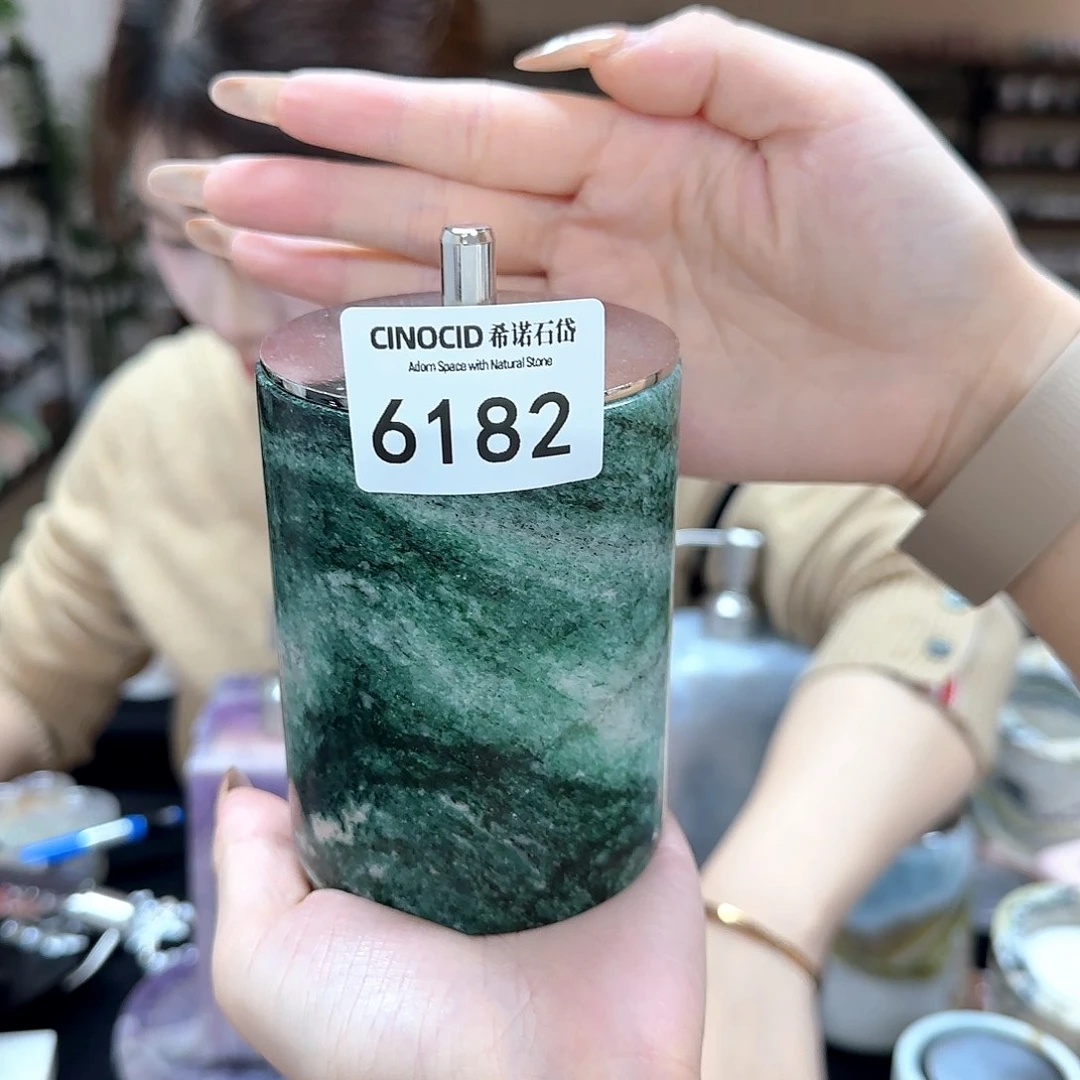 石材6182挪威绿棉签罐福利