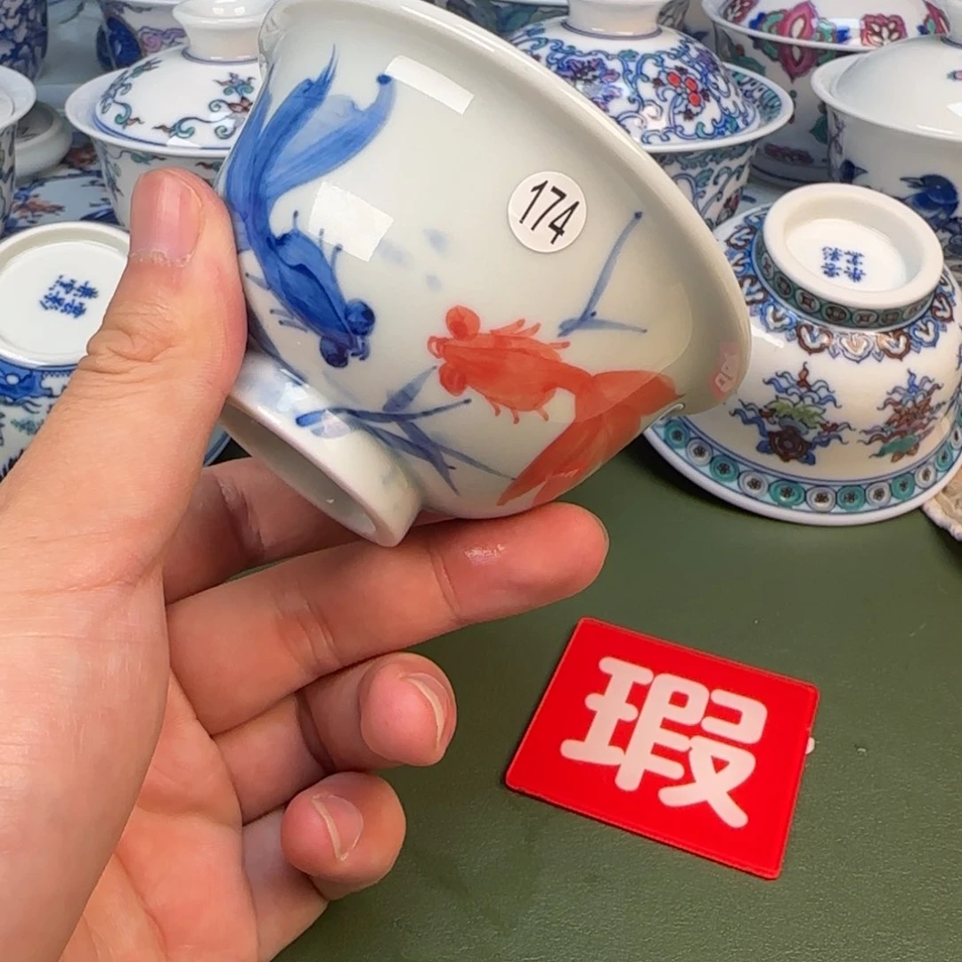 彦祖纯手工手绘茶具174