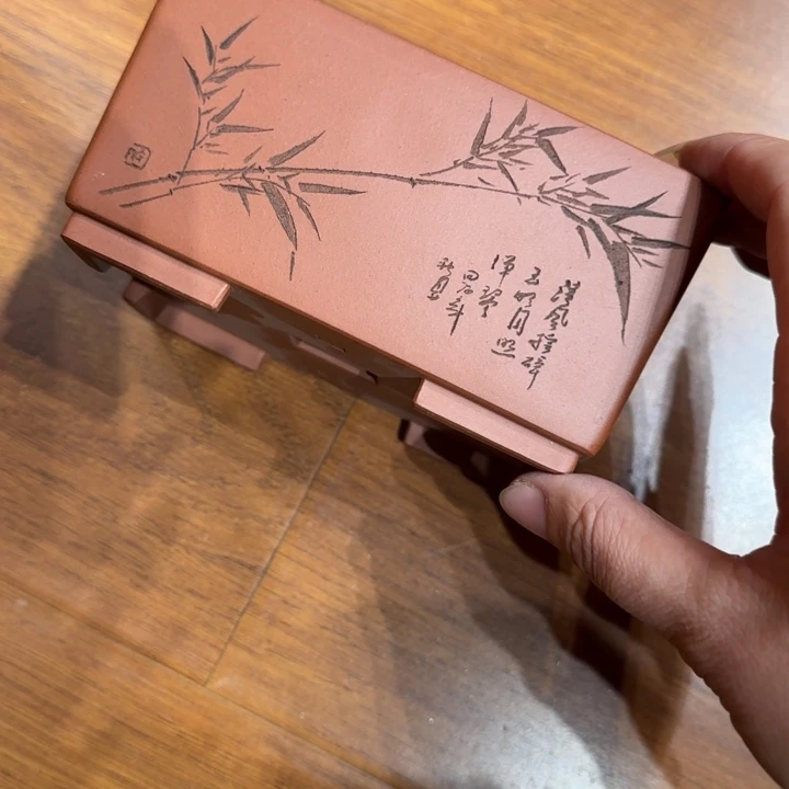 紫砂花盆朝**武全手工制作