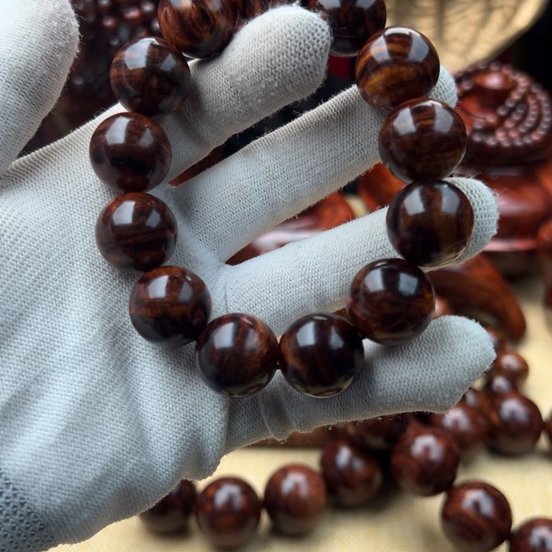 诚***本黄花梨/降香黄檀手串/手链