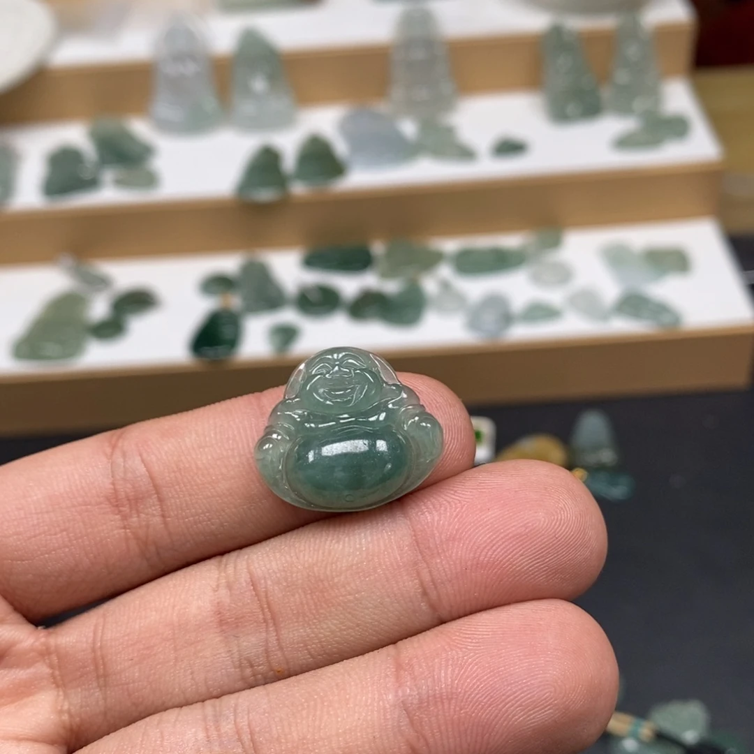 翡翠未镶嵌手链天然翡翠a货18