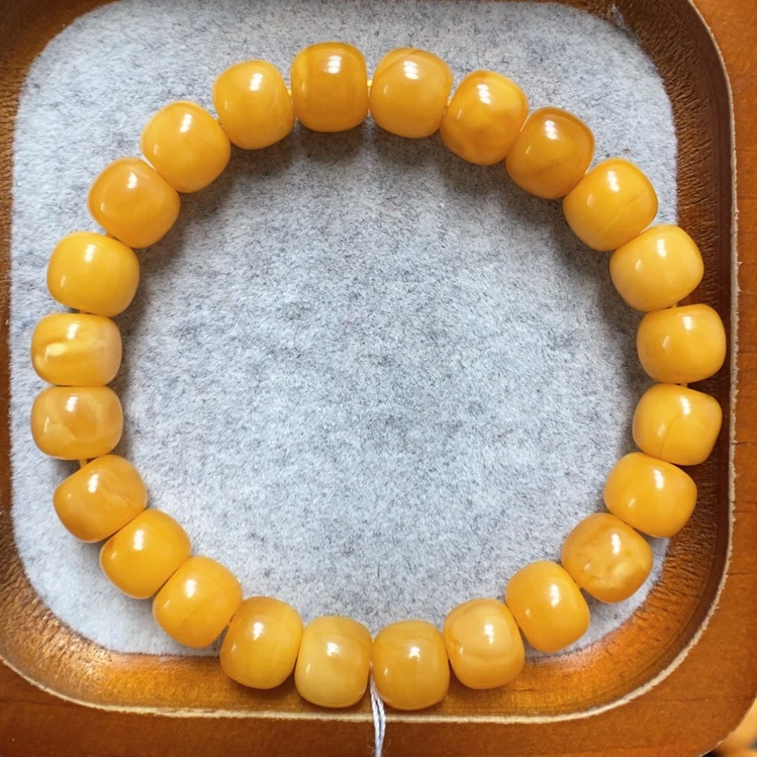 蜜蜡手串未镶嵌蜜蜡手串