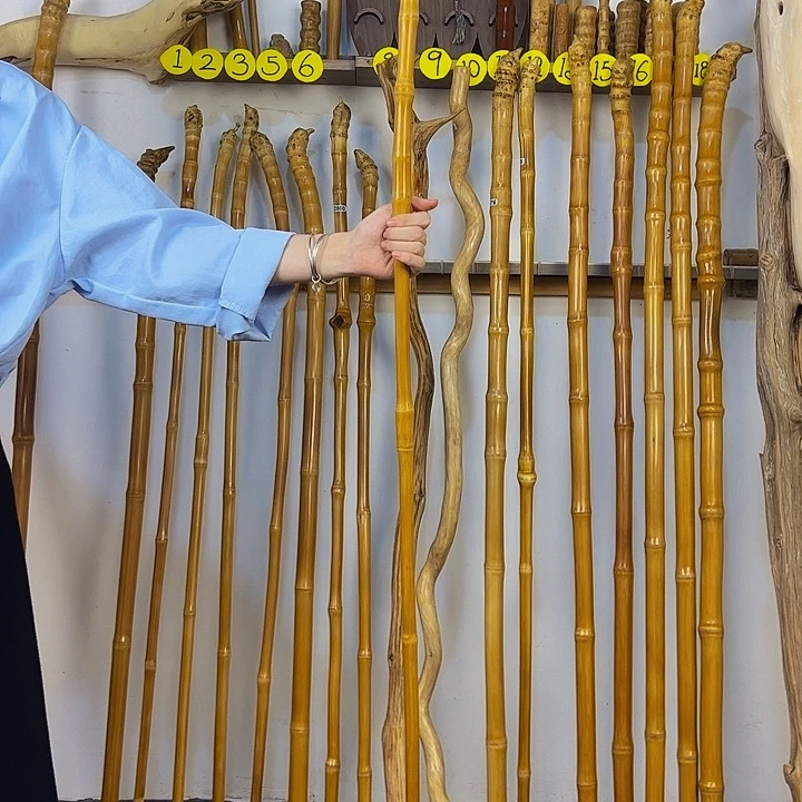 启*2879玉竹杖登山杖手持拐棍