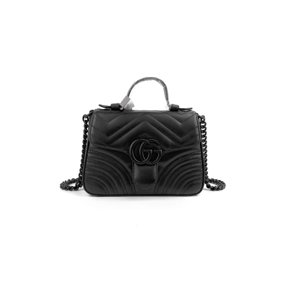 99新 LouisVuitton/路易威登 古驰马蒙邮差  so  black  小号