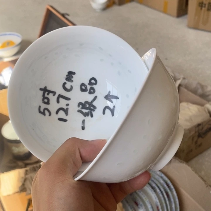 景德镇高温细白瓷餐具