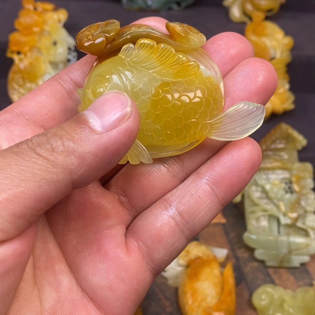 蛇纹石玉未镶嵌吊坠(赠链)曼*