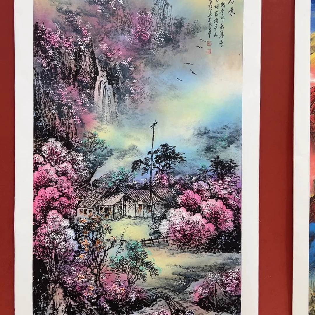 手绘作品全场放漏