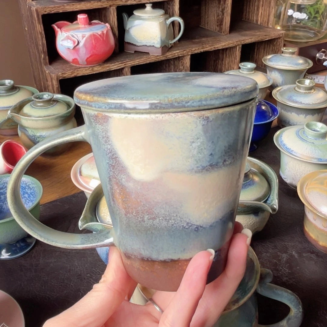 杯茶器手工柴烧茶器