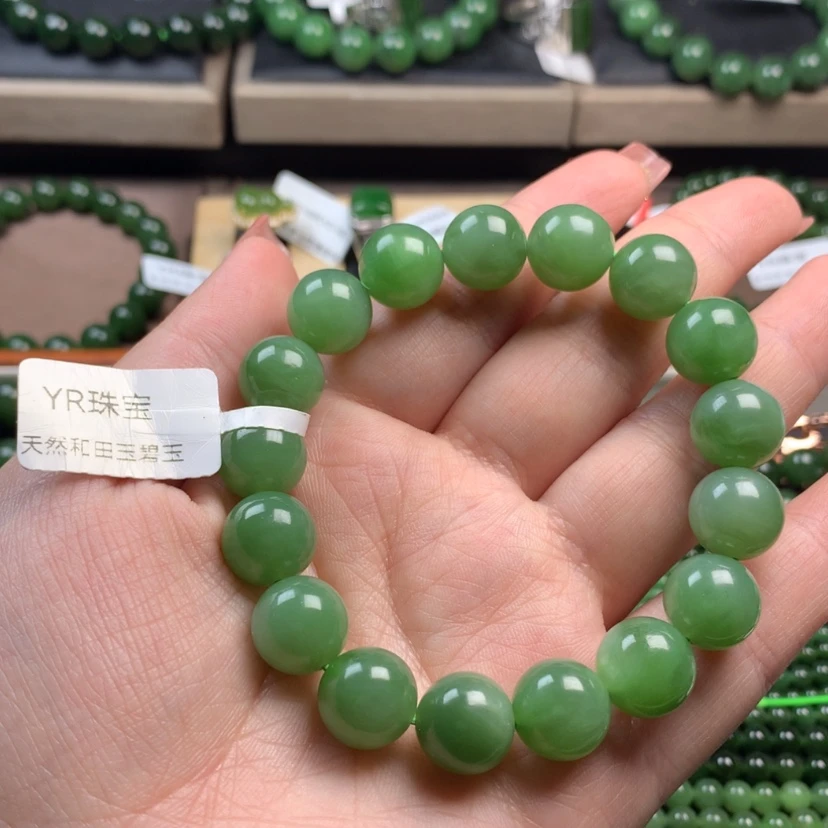 【闪购商品】和田玉（碧玉）手串未镶嵌