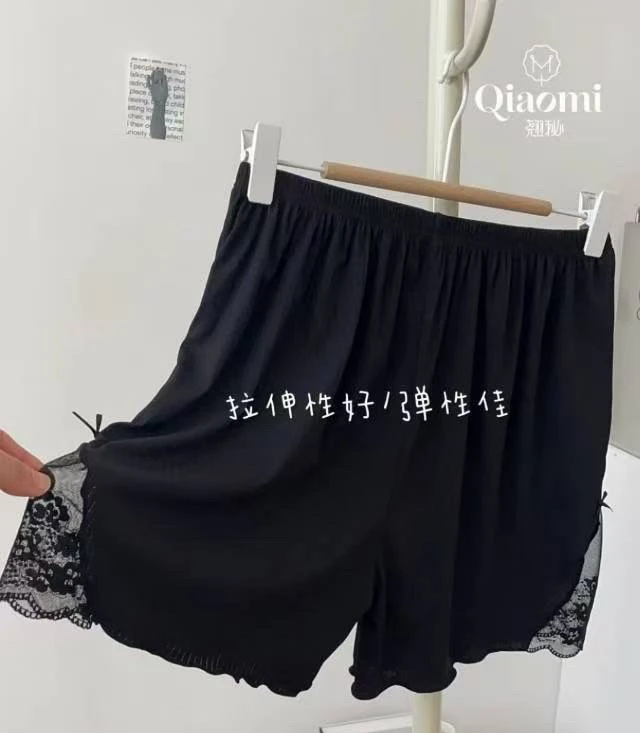 福利！女士家居短裤夏季蕾丝舒适