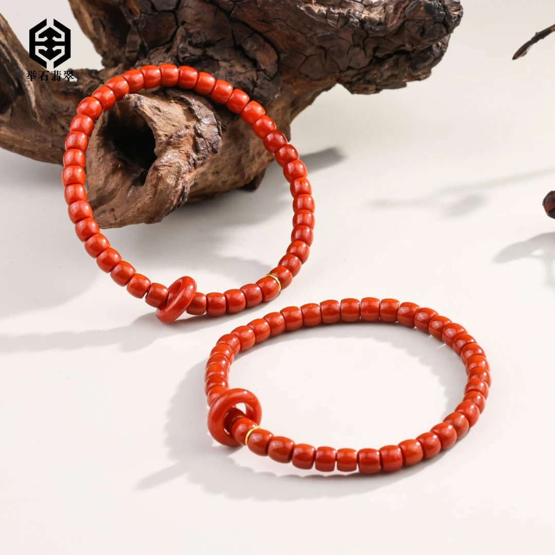 【举石精选】 X0103-1000-061南红玛瑙手串（一件/多样性发/约5mm）G