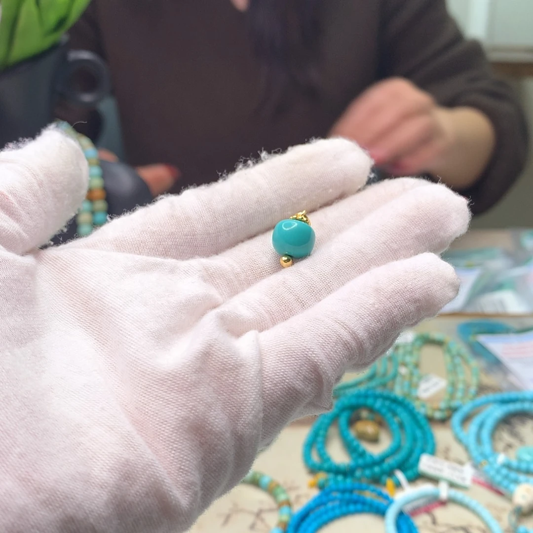 绿松石未镶嵌配饰