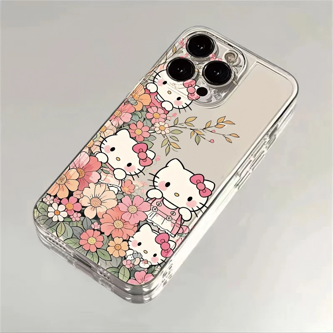 春天kT猫适用苹果iPhone15/16promax华为手机壳13/12/14太空壳软x