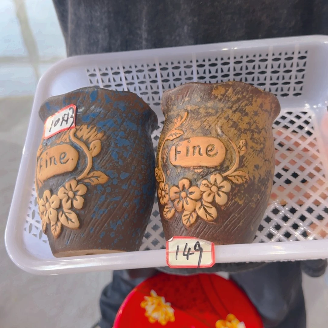 紫砂花盆粗陶粗陶