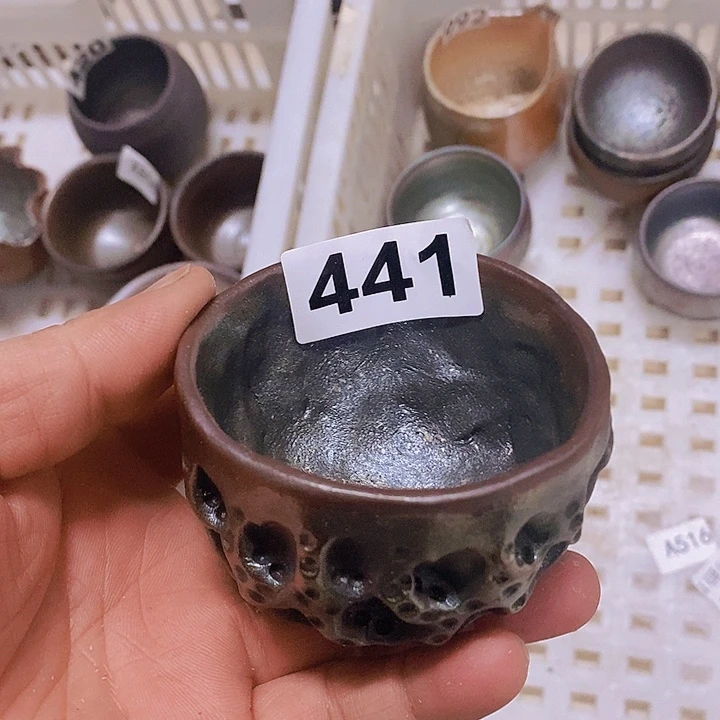 紫砂茶杯柴烧纯手工441