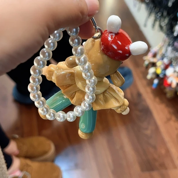 S409绿色裤子小妹挂件